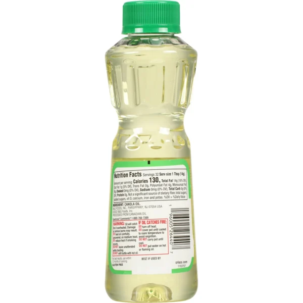 Crisco Pure Canola Oil, 16 fl oz