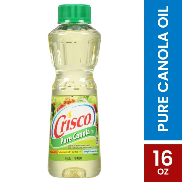 Crisco Pure Canola Oil, 16 fl oz