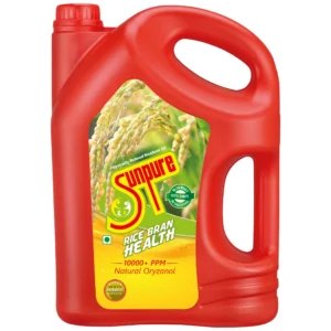 SUNPURE Rice Bran Oil - 5L Can for Sale