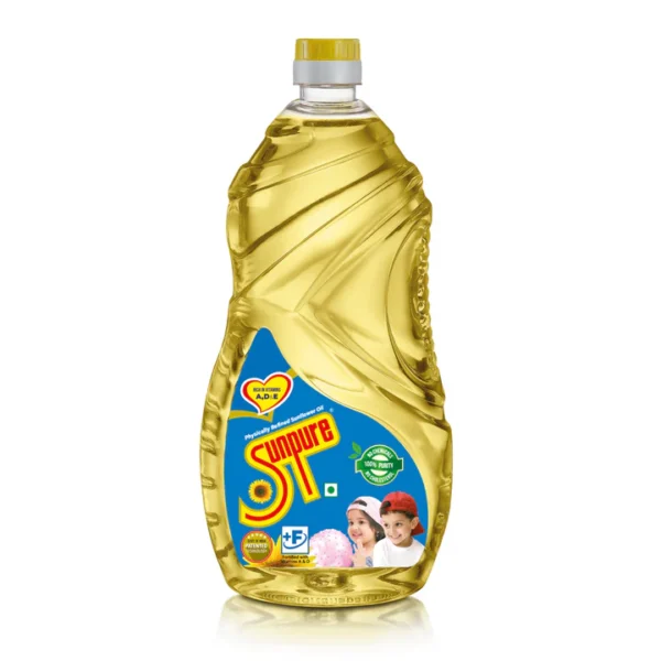 SUNPURE SUNFLOWER OIL - 1L PET BOTTLE