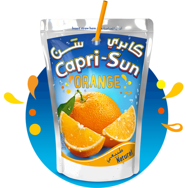 Capri Sun 200 ml ORANGE FRUIT JUICE DRINK