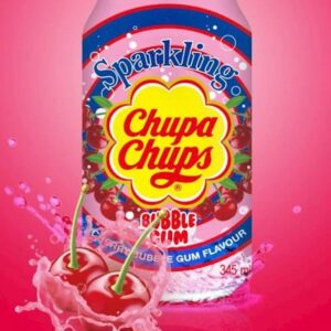 Chupa Chups Cherry Bubble Gum 345ML