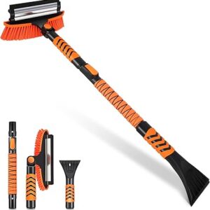 DNA MOTORING 43.3 Inch 3 in 1 Separable Snow Removal Tool