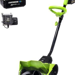 Earthwise Power Tools by ALM 20-Volt 12-Inch Cordless Electric Snow Thrower