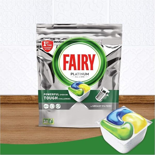 FAIRY Platinum dishwasher capsules 70’