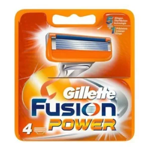 GILLETTE BLADES FUSION POWER 4S CARTRIDGES - EUROPEAN