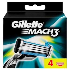 GILLETTE BLADES MACH3 4S CARTRIDGES - UK