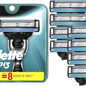 GILLETTE BLADES MACH3 8S CARTRIDGES - UK