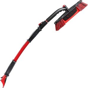 Mallory 14186ML Maxx-Force 52 Extendable Snowbrush for Car and Ice Scraper