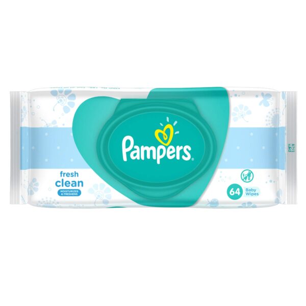 Pampers Baby Wipes 64's Complete Clean Fresh