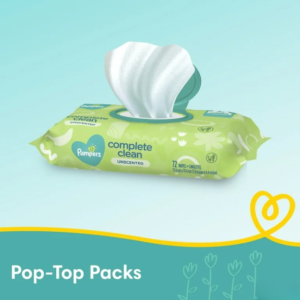 Pampers Baby Wipes Complete Clean Unscented