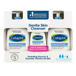 Cetaphil Gentle Skin Cleanser 2x20oz + 4oz Bonus